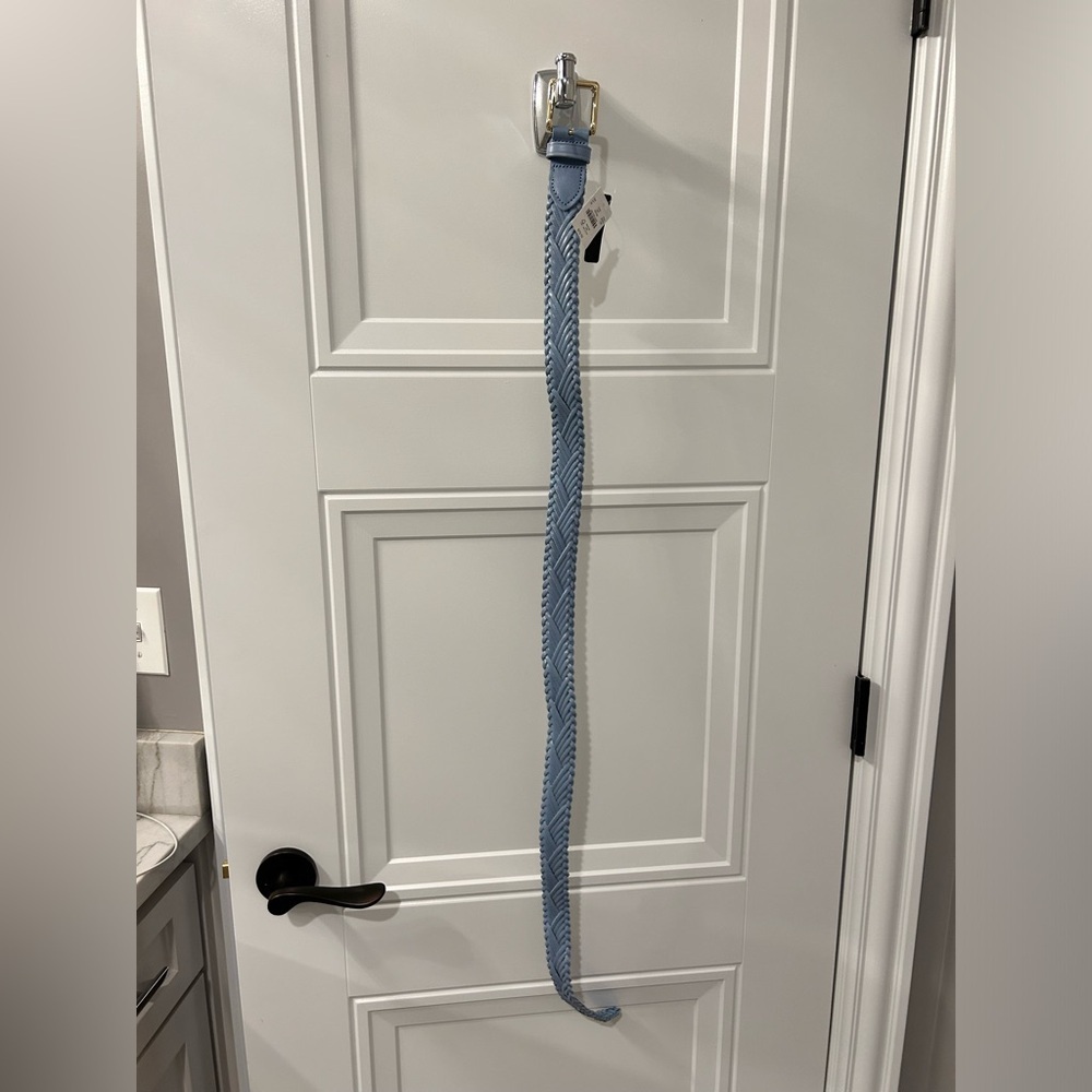 J. Crew blue belt